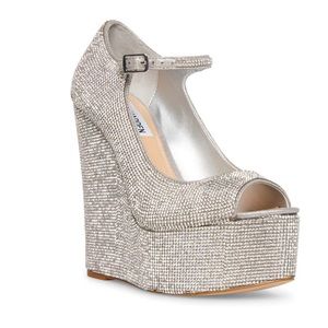 Steve Madden Macie Rhinestone Wedges